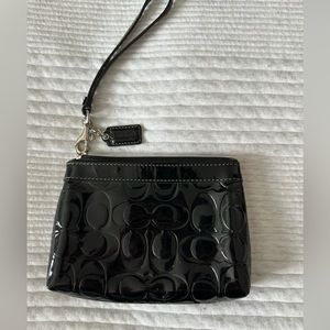 Coach Patent Leather Wristlet